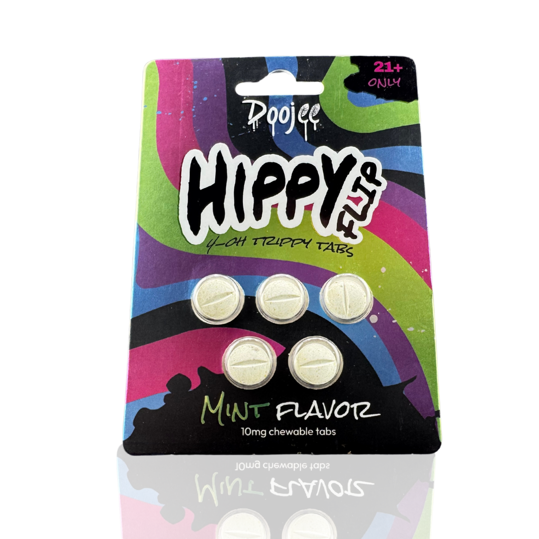 Hippy Flip 4-HO Mint Tablets – 10MG