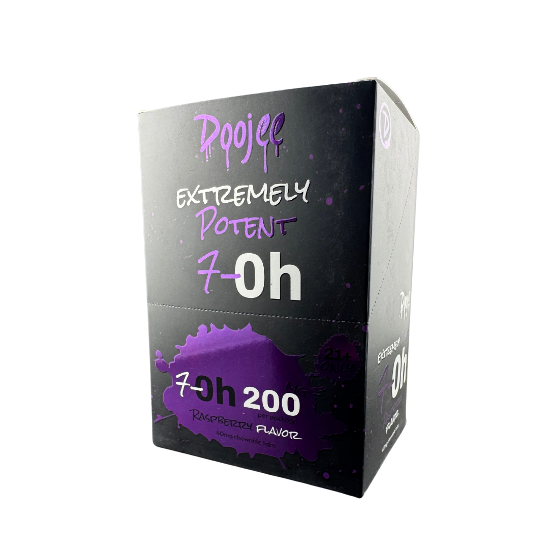 7-OH Raspberry Kratom 40mg Tablets (10-Pack Display Box)