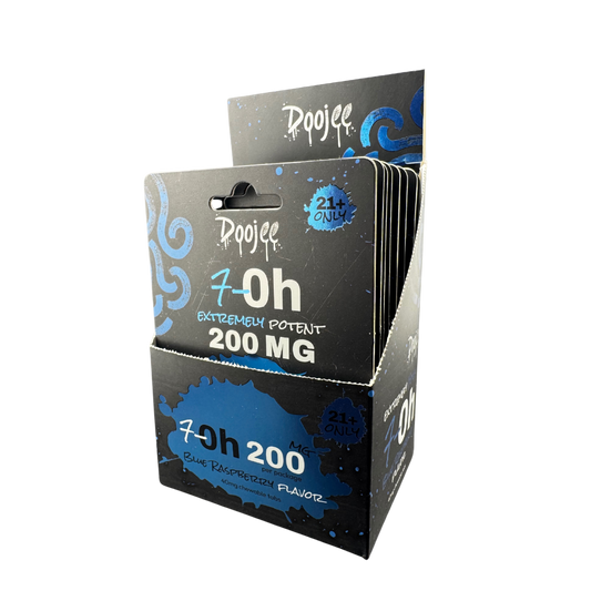 7-OH Blue Raspberry Kratom 40mg Tablets (10-Pack Display Box)
