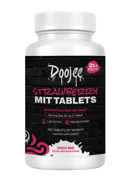 50MG MIT Tablets, Strawberry