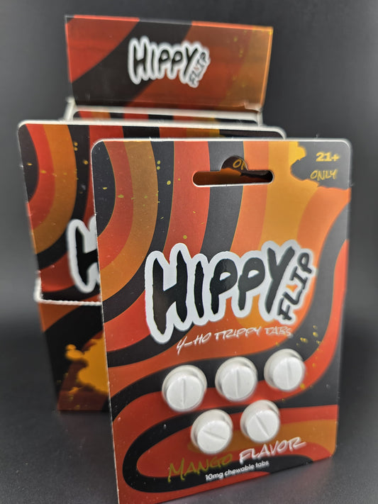 Hippy Flip 4-HO Mango Tablets – 10MG