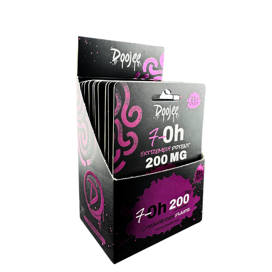 7-OH Strawberry Kratom 40mg Tablets (10-pack Display Box)