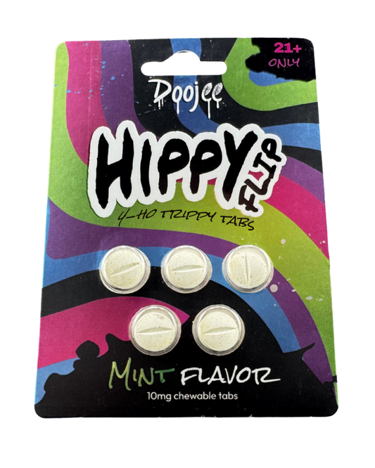 Hippy Flip 4-HO Mint Tablets – 10MG